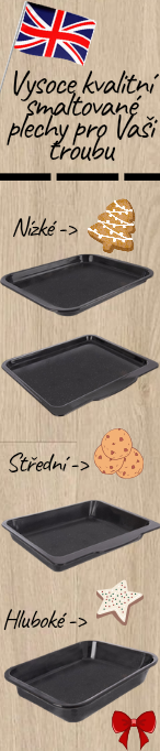 Smaltované plechy na pečení