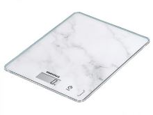 SOEHNLE Digital kitchen scale PAGE COMPACT 300 MARBLE, 5 kg, 61516