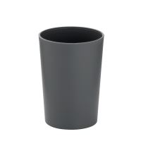 KELA Brush cup MARTA, plastic, dark gray