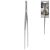 ORION Kitchen tweezers 30 cm