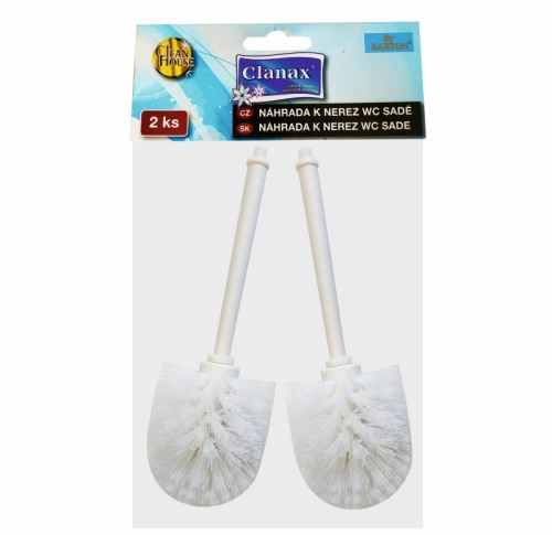 CLANAX WC Kartáč 2 ks k nerezové sadě DELUXE