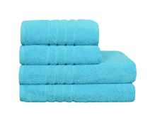 FORBYT Bath towel FINER 50 x 95 cm, turquoise