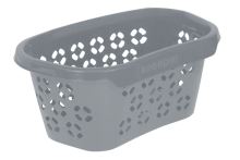KEEEPER Clean laundry basket ANTON 30.5 l, 57 x 38 x 26 cm, dark gray