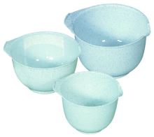 CURVER Whipping bowl set 1 + 1.5 + 2 l, plastic, white
