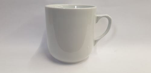 ČESKÝ PORCELÁN Hrnek TROJKA 0,3 l, III JAK, bílý
