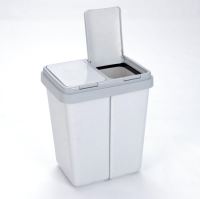 AXENTIA Waste bin for sorted waste 2 x 23 l
