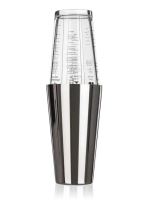 BANQUET Shaker AKCENT 830 ml + glass 450 ml, stainless steel