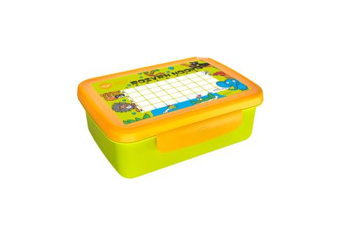 ZDRAVÁ SVÁČA Komplet box FLUO, zelená/oranžová