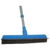 FAVE IRMA rubber broom with telescope 75-130 cm