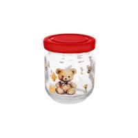 ORION Jars for preserving 0.2 l, 6 pcs + Twist lid 63 TEDDY BEAR 6 pcs ORION Jars for preserving 0.2 l, 6 pcs + Twist lid 63 TEDDY BEAR 6 pcs