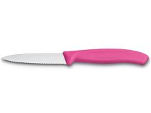 VICTORINOX Knife with corrugated blade Swiss Classic 8 cm, 6.7636.L115, pink