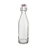 BUGEL bottle with patent stopper 0.75 l, 10 square