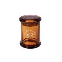 ORION Dóza kosmetická hnědé SPA 60 ml, sklo+víčko