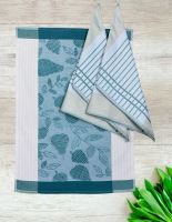 FORBYT Kitchen towel FRUIT, 45 x 70 cm, 3 pcs, 100% Egyptian cotton