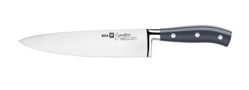 BRA Nůž kuchařský 20 cm SIGNATURE, rukojeť šedá