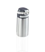 LEIFHEIT FLIP thermos with handy cap 350 ml, stainless steel 03244