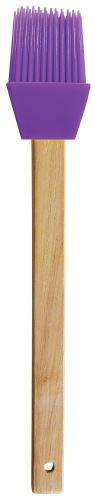 ALVARAK Mašlovačka GURMÁN 23 cm, dřevo/silikon, tm.fialová