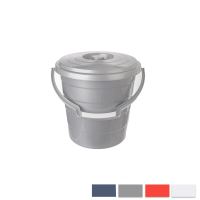 HOBBY LIFE Bucket with lid 10 l, colors mix