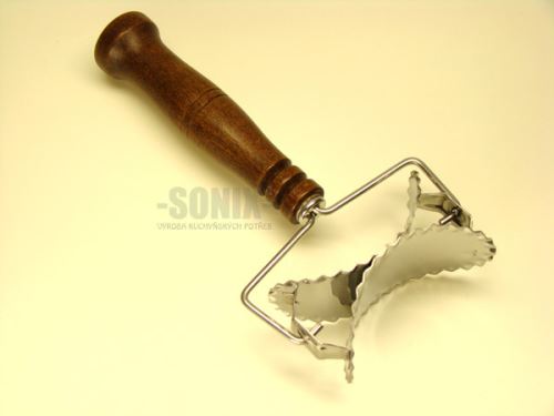 SONIX Rádýlko na kolečka 5 cm, nerez / dřevo