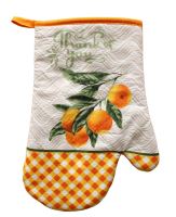 DURATEX Kuchyňská chňapka RM 175, 28 cm, bavlna,magnet, poutko, mandarinky