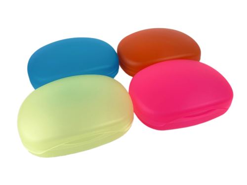 Krabička na mýdlo, plast, barvy mix