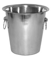 TORO Chladič na víno, kbelík, 22 x v. 21 cm, 4 l, nerez