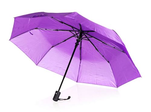 Deštník skládací 52 cm, fialový