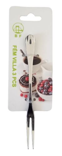 BF Dezertní vidličky 12 cm 3 ks, nerez