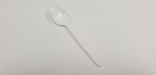 Party spoons 12 pcs 18.5 cm, PP plastic, opp. use