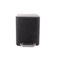 ORION Koš na odpad s pedálem Exclusive BLACK 6 l, nerez/plast_3 (2)