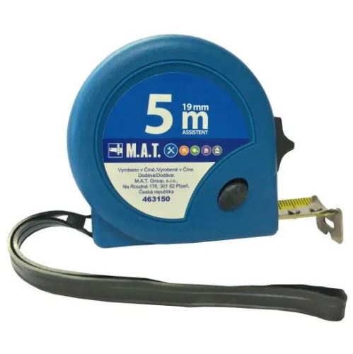 M.A.T. Metr svinovací 5 m x 19 mm