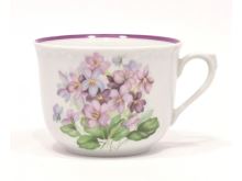 CZECH PORCELAIN Mug R 0.3 l, violets