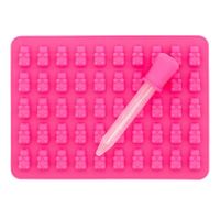 TORO Form GUMÍDCI 50 pcs with pipette, silicone, pink