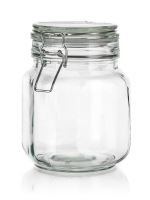 BANQUET Jar with patent lid EREA 1 l, glass