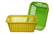 INJETON Laundry basket 49 x 37 cm, colors mix