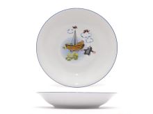 THUN Deep plate ø 20 cm, Mole - boat