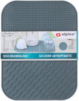 ALPINA Drainer item for dishes 34.5 x 26.5 cm, grey