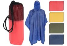 Raincoat, poncho UNI PVC, mixed colors