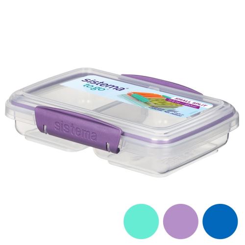 SISTEMA Svačinový box To Go Small Split 350 ml, zelená_0