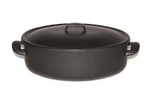 BELIS Baking pan STABIL EXTRA BSE SFINX 32 x 24 cm OVAL with lid 6.5 l, height 11 cm