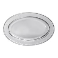 ORION Tray oval 45 x 30 cm, stainless steel ORION Tray oval 45 x 30 cm, stainless steel