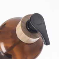 ORION Dávkovač mýdla 0,5 l, hnědé sklo_4 (3)
