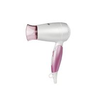 BRAVO Hairdryer, travel hair dryer, B-4644, pink