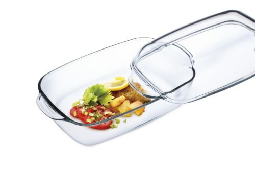 SIMAX Pekáč hranatý s víkem 3,2 l + 2,3 l, 36,5 x 20,5 x 13,5 cm
