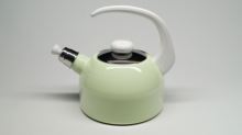 RIESS Kettle 2 l, mint - sv. green, white handle