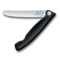 VICTORINOX Skládací svačinový nůž 11 cm Swiss Classic, černý_0