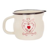 ORION Hrnek s výlevkou 10 cm 0,8 l, TONČA, smalt_2 (1)