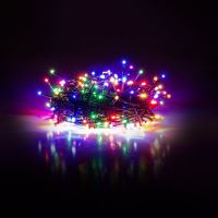 Новорічне освітлення RETLUX 10 + 5 м 100 кольорових світлодіодів
