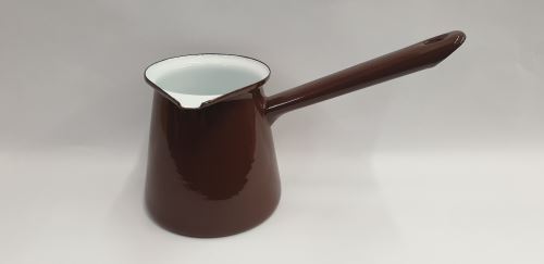 Džezva 9,5 cm 0,7 l, smalt, barvy mix