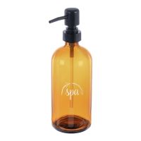 ORION Dávkovač mýdla hnědé SPA 500 ml, sklo/UH